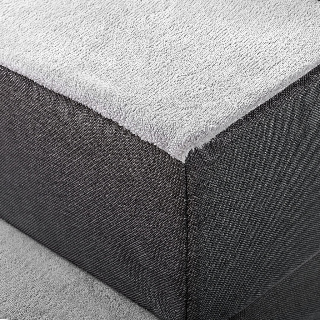 ZINUS Easy Pet Stairs, Pet Ramp, Pet Ladder, X-Small, Grey