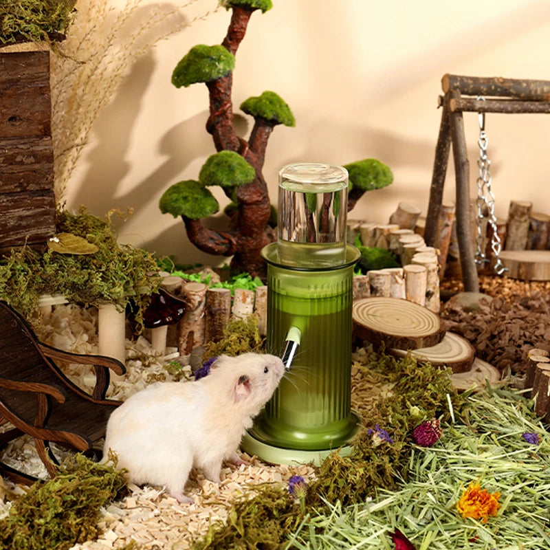 120Ml Hamster Water Dispenser Drinking Bottle Plastic Hanging Water Bottle Hedgehog Rabbit Automatic Water Dispenser