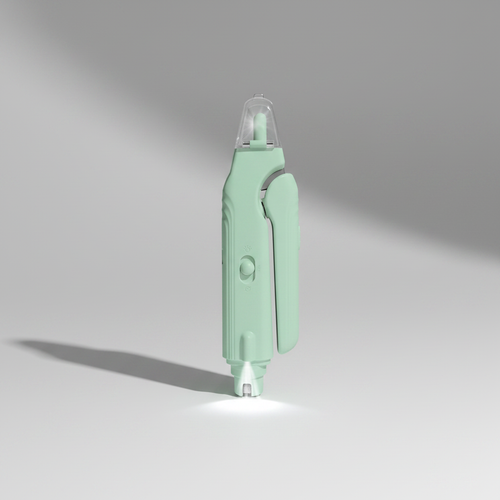 Pet Nail Clipper Grey Background
